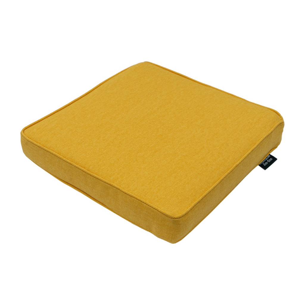 Luxury seat cushion ca.40x40cm Gold canvas eco+